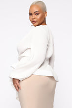 Load image into Gallery viewer, Glowing Radiance Blouse - White