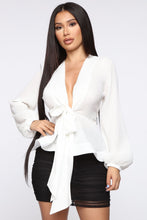Load image into Gallery viewer, Glowing Radiance Blouse - White