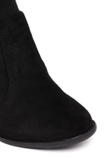 Load image into Gallery viewer, Note To Self Bootie - Black