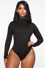 Load image into Gallery viewer, All Mocked Up Bodysuit - Black