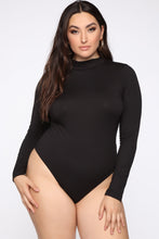 Load image into Gallery viewer, All Mocked Up Bodysuit - Black