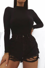 Load image into Gallery viewer, All Mocked Up Bodysuit - Black