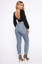 Load image into Gallery viewer, No Tie To Waist Ribbed Top - Black