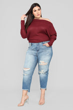Load image into Gallery viewer, Off With His Head Top - Burgundy
