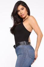 Load image into Gallery viewer, Sophia Ribbed Seamless Tank - Black
