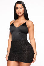 Load image into Gallery viewer, Vibing Out With You Bodysuit - Black
