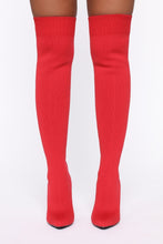 Load image into Gallery viewer, Meant That Heeled Boots - Red
