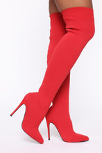 Load image into Gallery viewer, Meant That Heeled Boots - Red
