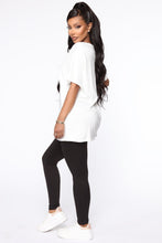 Load image into Gallery viewer, Christina Oversized Tee - White
