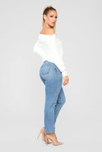 Load image into Gallery viewer, Andi Long Sleeve Top - White
