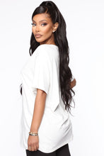 Load image into Gallery viewer, Christina Oversized Tee - White
