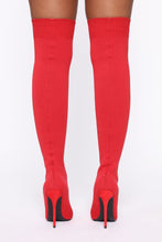 Load image into Gallery viewer, Meant That Heeled Boots - Red
