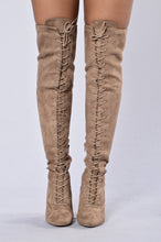 Load image into Gallery viewer, Love Me Long Time Boot - Taupe
