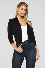 Load image into Gallery viewer, Anything Simple Cardigan - Black
