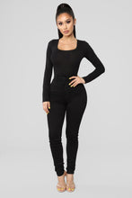 Load image into Gallery viewer, Briana Long Sleeve Top - Black
