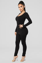 Load image into Gallery viewer, Briana Long Sleeve Top - Black
