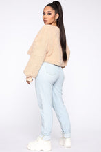 Load image into Gallery viewer, Cozy Thoughts Sherpa Pullover - Taupe
