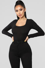 Load image into Gallery viewer, Briana Long Sleeve Top - Black

