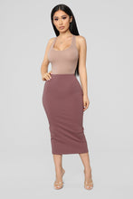 Load image into Gallery viewer, Davina Basic Tank Bodysuit - Taupe
