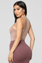Load image into Gallery viewer, Davina Basic Tank Bodysuit - Taupe
