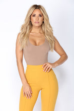 Load image into Gallery viewer, Davina Basic Tank Bodysuit - Taupe
