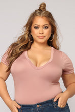 Load image into Gallery viewer, Favorite Tee Bodysuit - Pale Mauve
