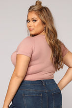 Load image into Gallery viewer, Favorite Tee Bodysuit - Pale Mauve
