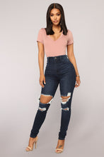 Load image into Gallery viewer, Favorite Tee Bodysuit - Pale Mauve
