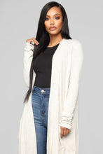 Load image into Gallery viewer, As Per Usual Cardigan - Oatmeal
