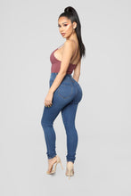 Load image into Gallery viewer, Sleek And Slay Bodysuit - Red Brown

