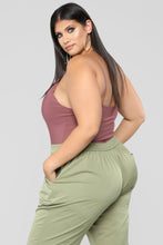 Load image into Gallery viewer, Sleek And Slay Bodysuit - Red Brown
