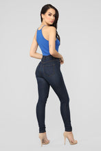 Load image into Gallery viewer, Say Less Halter Bodysuit - Royal

