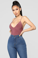 Load image into Gallery viewer, Sleek And Slay Bodysuit - Red Brown
