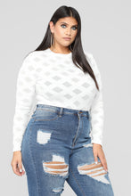 Load image into Gallery viewer, Edges That Scratch Bodysuit - White
