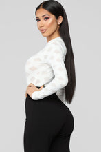 Load image into Gallery viewer, Edges That Scratch Bodysuit - White
