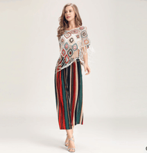 Load image into Gallery viewer, Floral Crochet Top - White Combo
