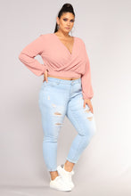 Load image into Gallery viewer, Little White Lies Top - Mauve
