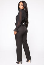 Load image into Gallery viewer, Coco Smock Neck Top - Black
