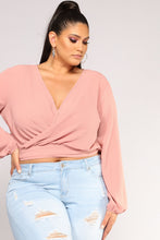 Load image into Gallery viewer, Little White Lies Top - Mauve
