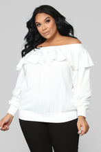 Load image into Gallery viewer, Ready For The Weekend Sweatshirt - Ivory
