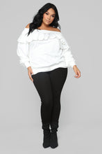 Load image into Gallery viewer, Ready For The Weekend Sweatshirt - Ivory
