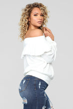 Load image into Gallery viewer, Ready For The Weekend Sweatshirt - Ivory
