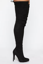 Load image into Gallery viewer, Vicky Over The Knee Boot - Black
