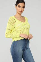 Load image into Gallery viewer, Save My Love Sweater - Yellow
