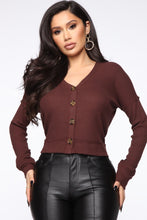 Load image into Gallery viewer, Your Fave Cardigan - Burgundy
