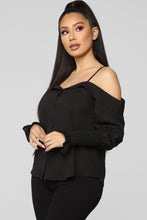 Load image into Gallery viewer, Show Me More Top - Black
