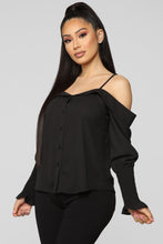 Load image into Gallery viewer, Show Me More Top - Black
