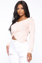 Load image into Gallery viewer, A Lot For Love Sweater Top - Rose
