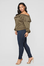Load image into Gallery viewer, Ready For The Weekend Sweatshirt - Olive
