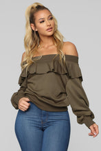 Load image into Gallery viewer, Ready For The Weekend Sweatshirt - Olive
